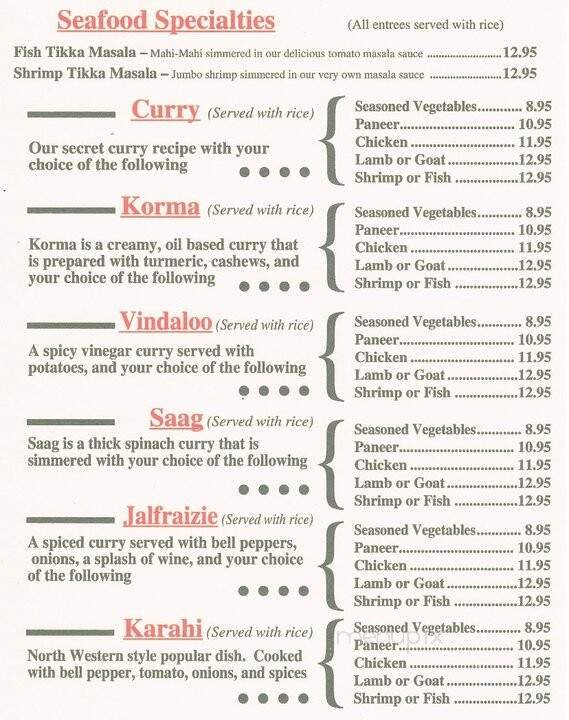 Menu page 2