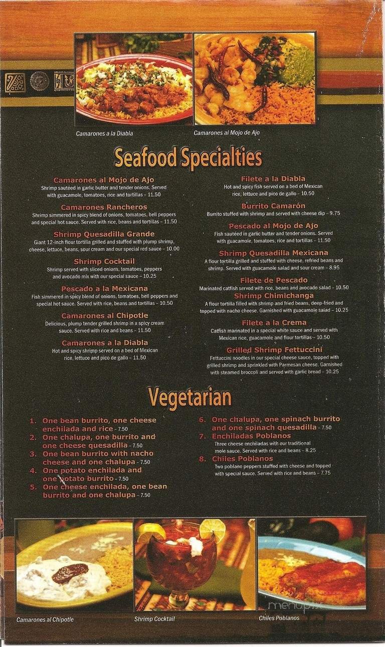Menu page 6