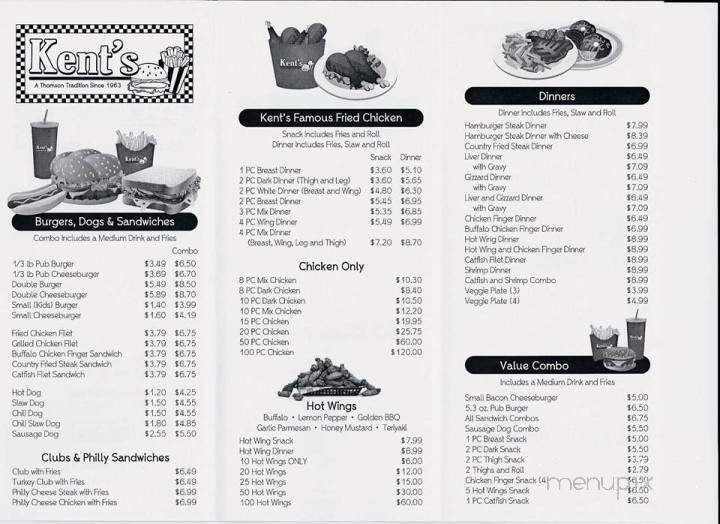 Menu page 2