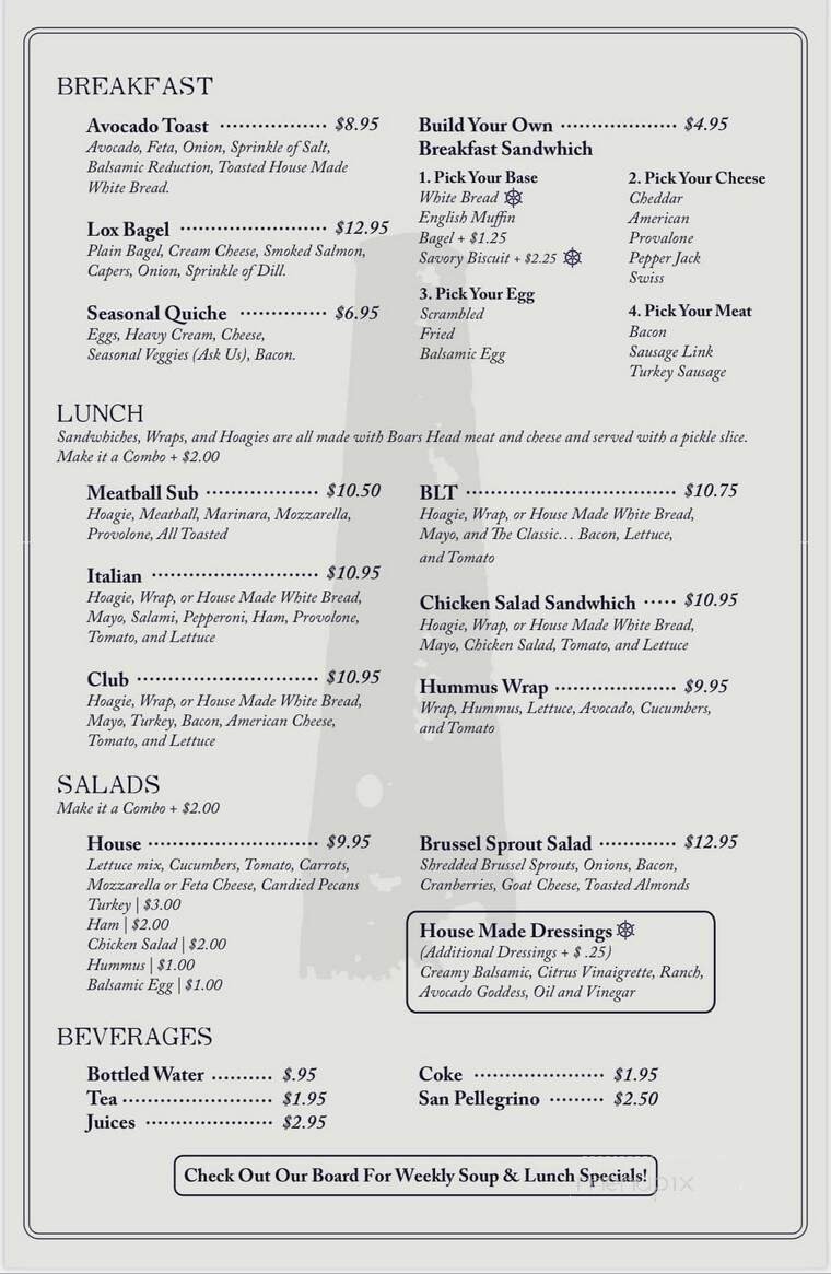 Menu page 3