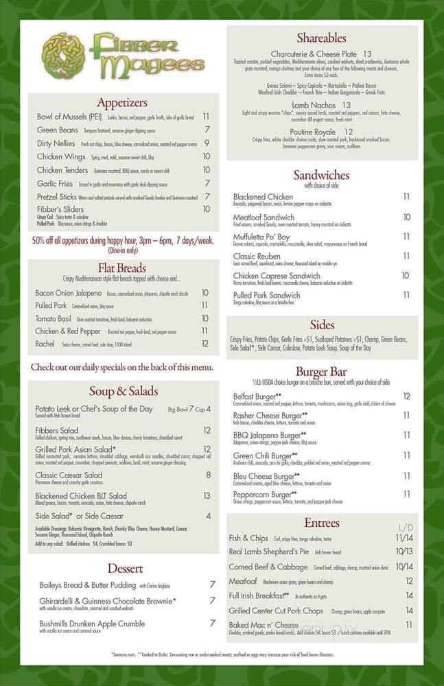 Menu page 5