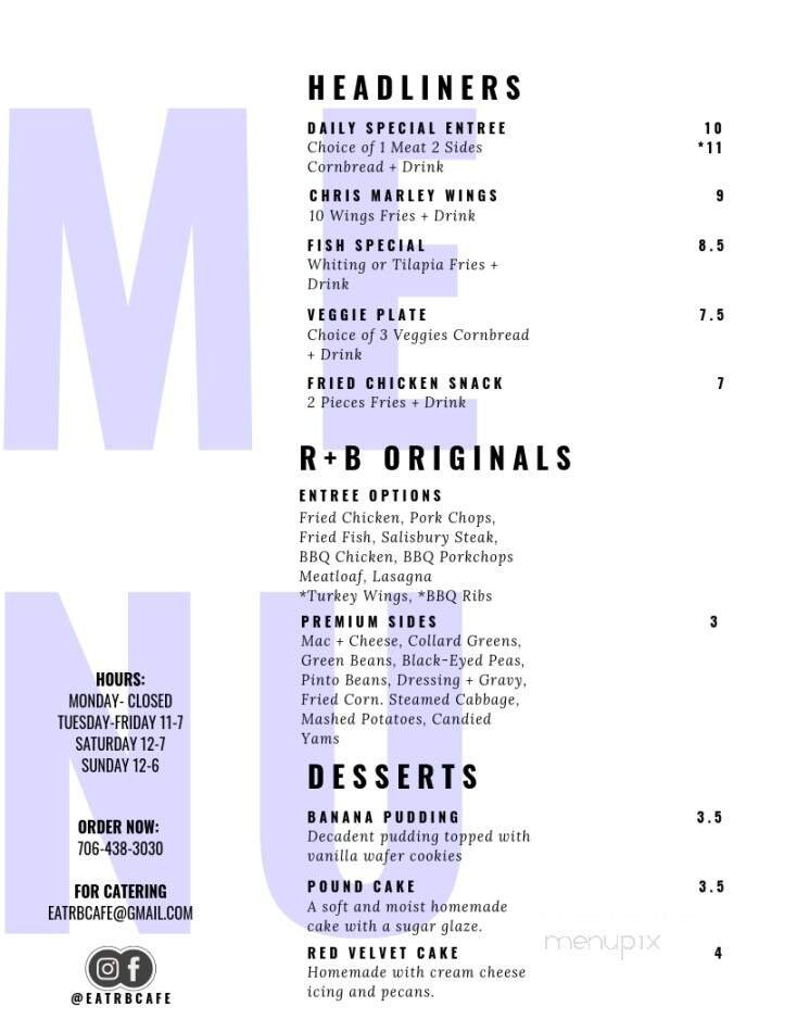 Menu page 5