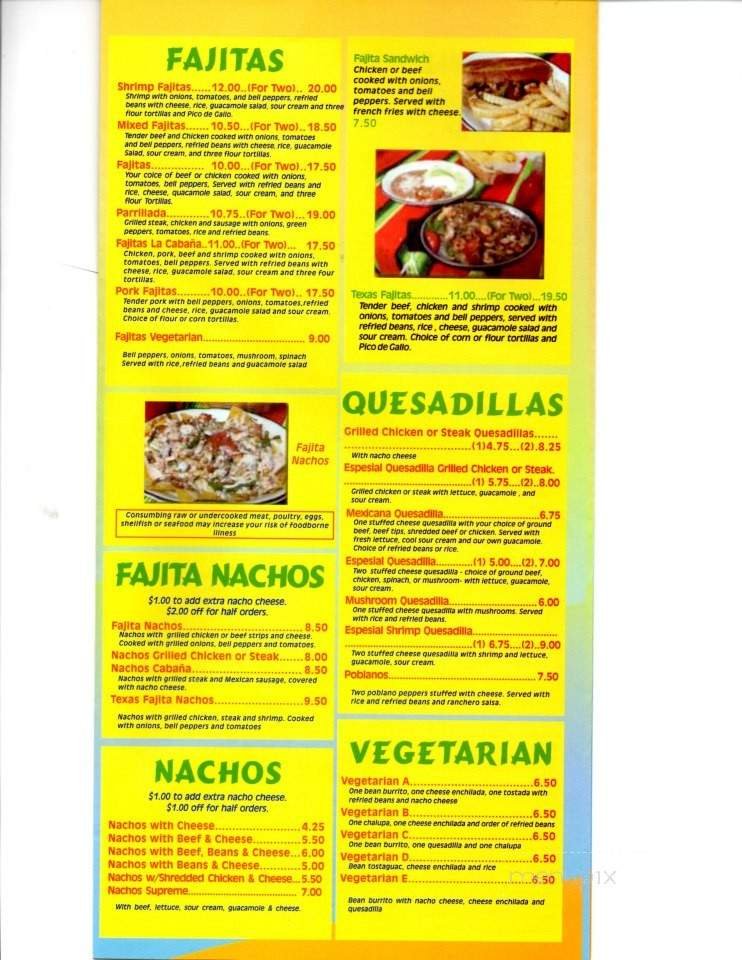 Menu page 4