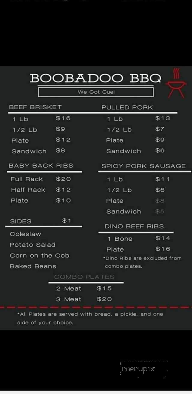 Menu page 2