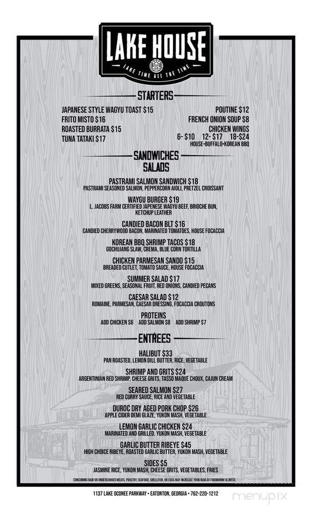 Menu page 2
