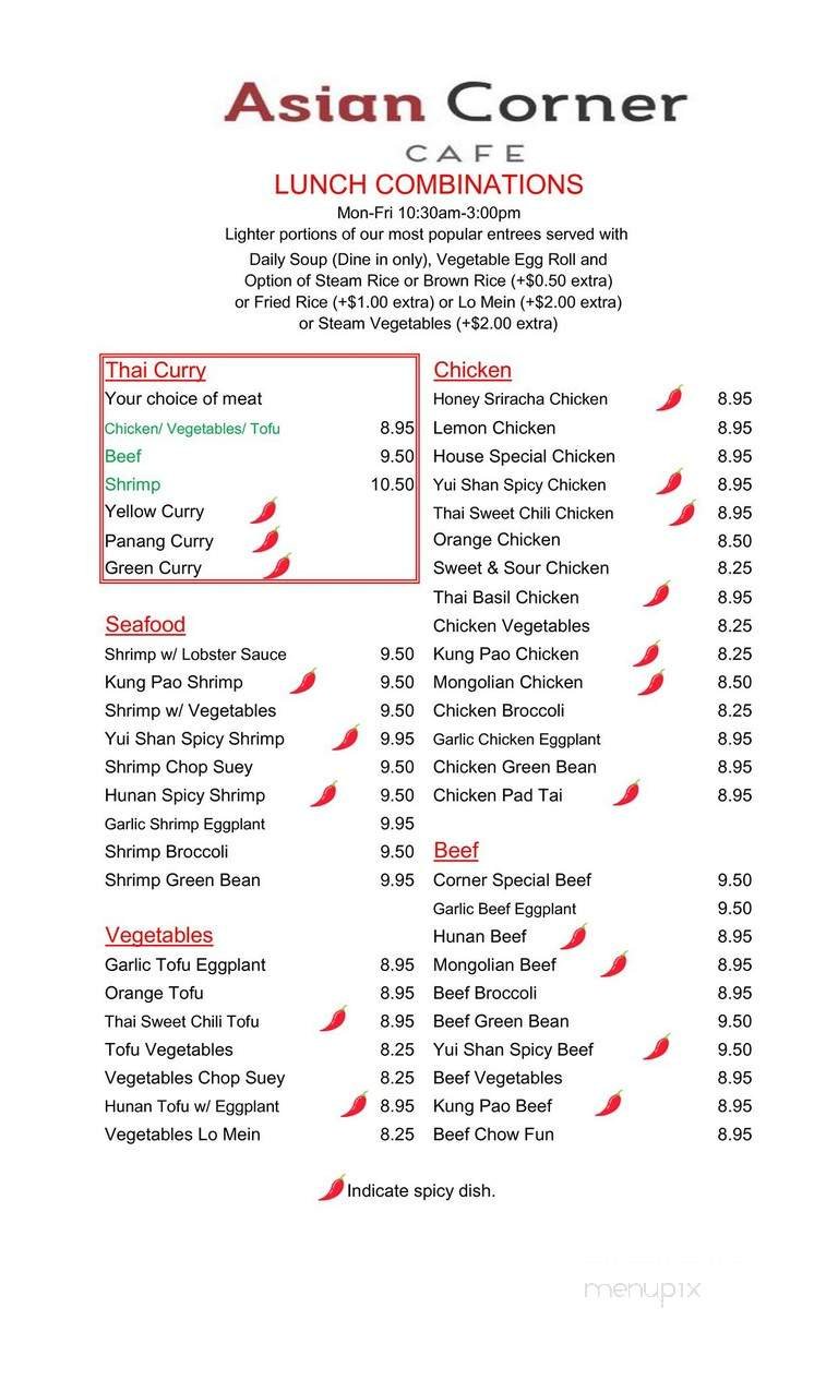 Menu page 3