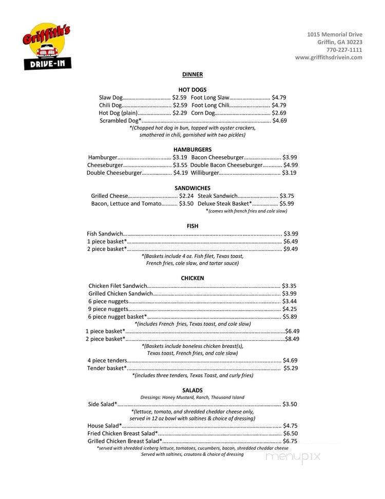 Menu page 3