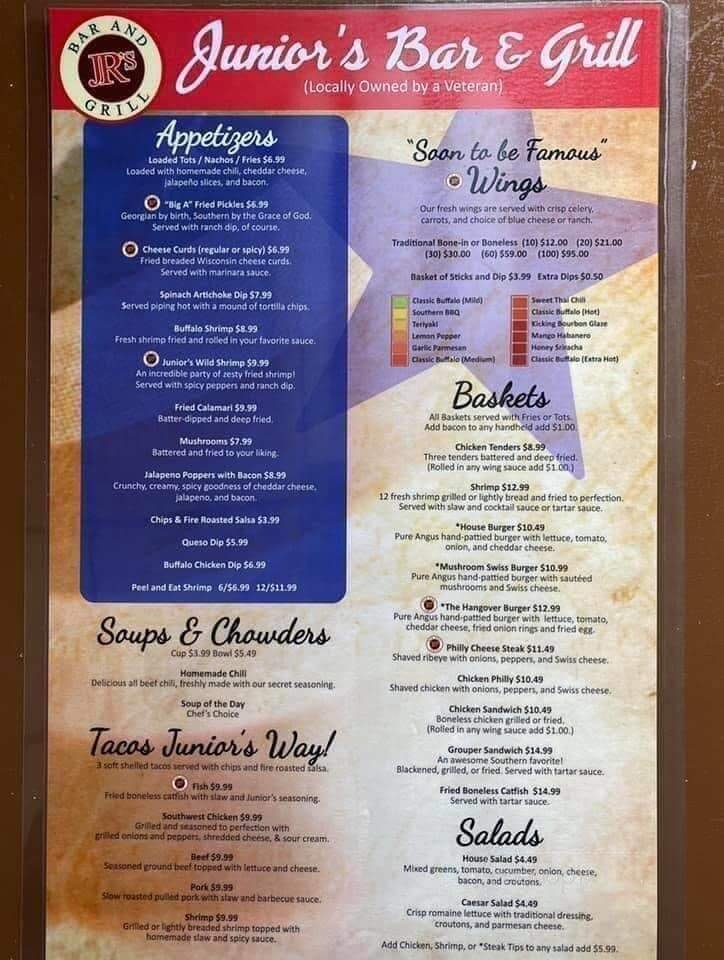 Menu page 2