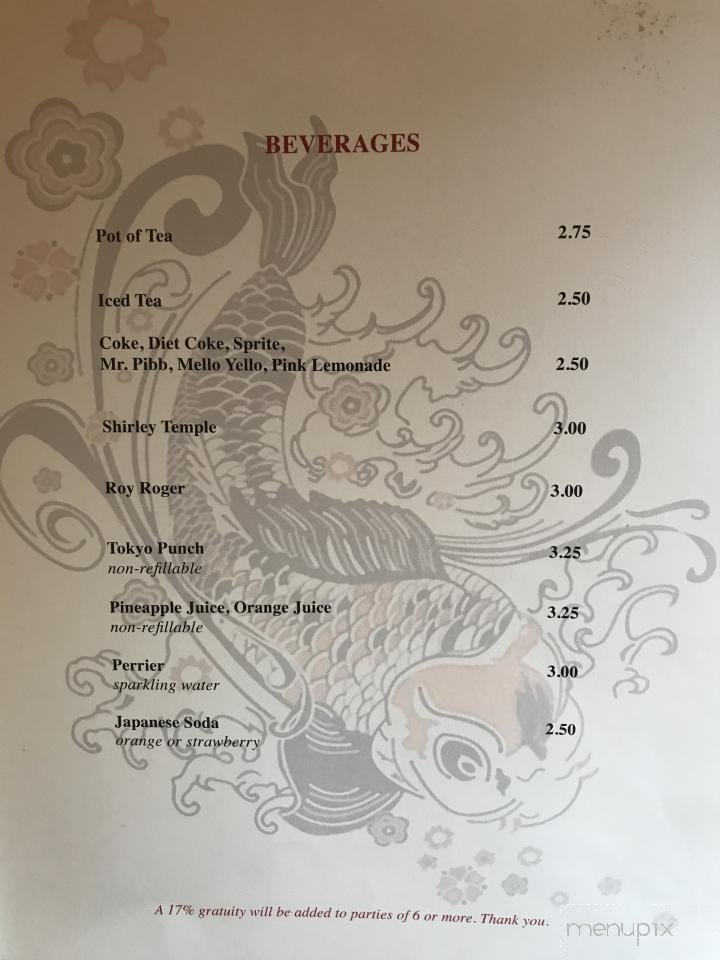 Menu page 5
