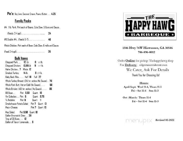 Menu page 2