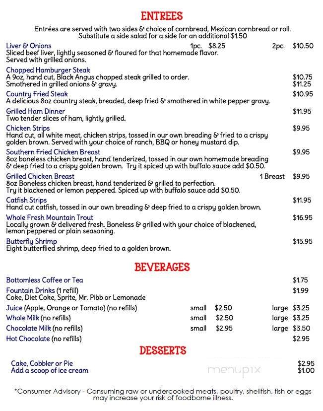 Menu page 6