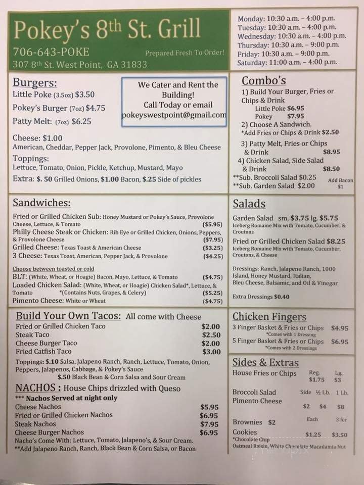 Menu page 4