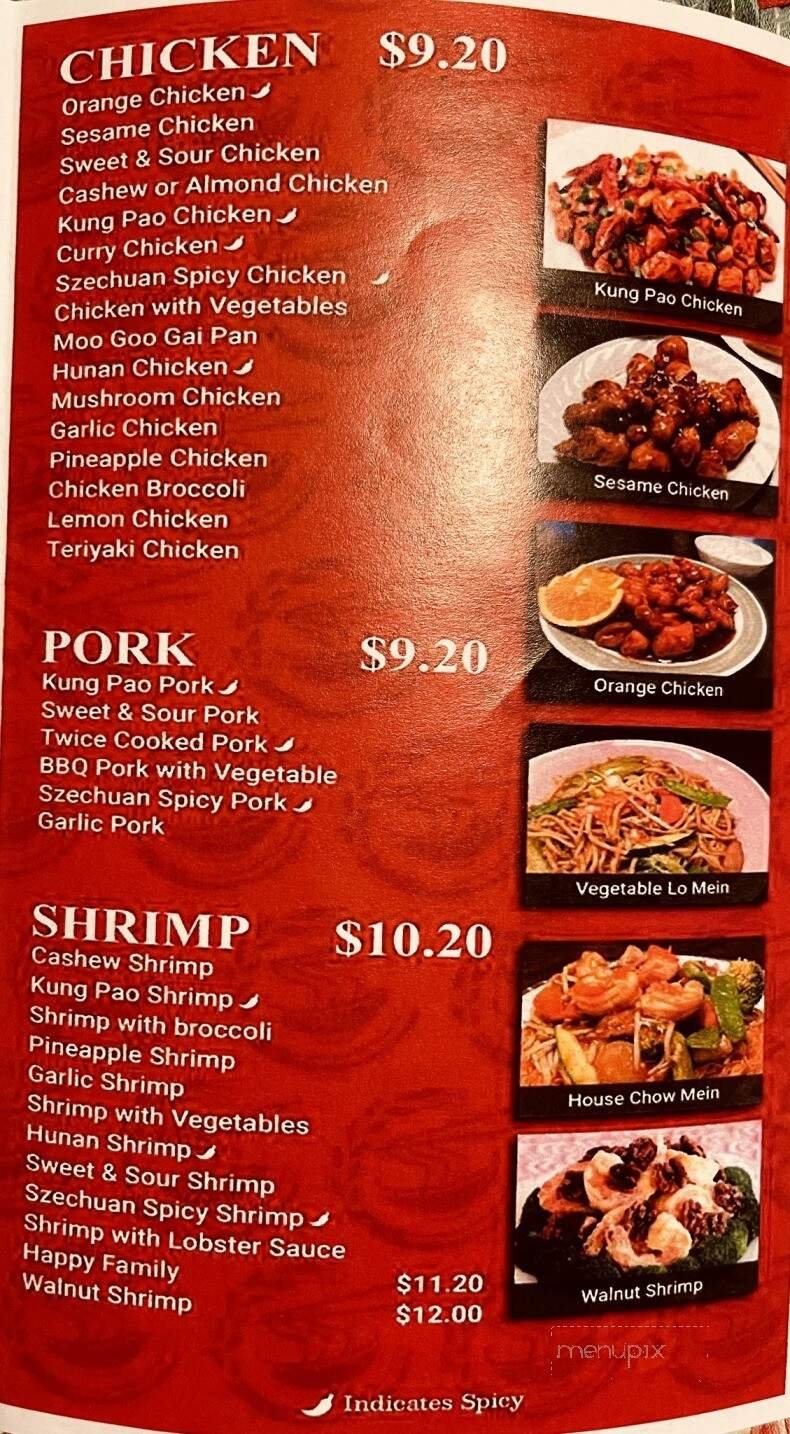 Menu page 2