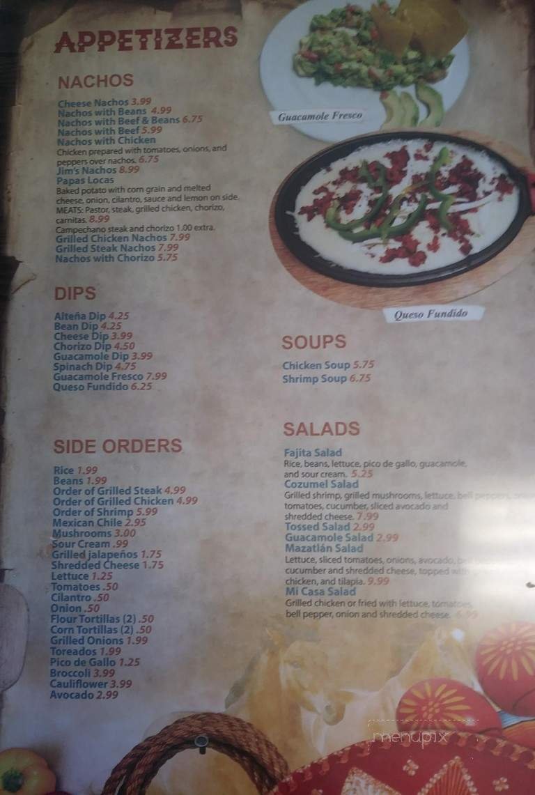 Menu page 7