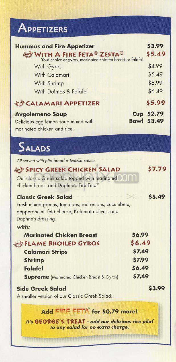 Menu page 2