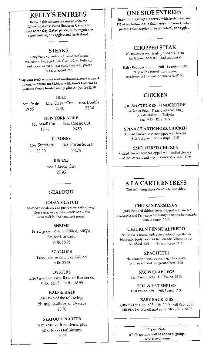 Menu page 2