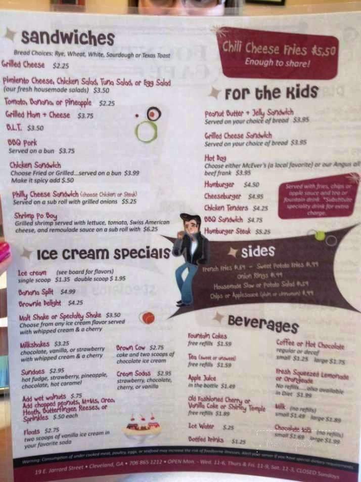 Menu page 2