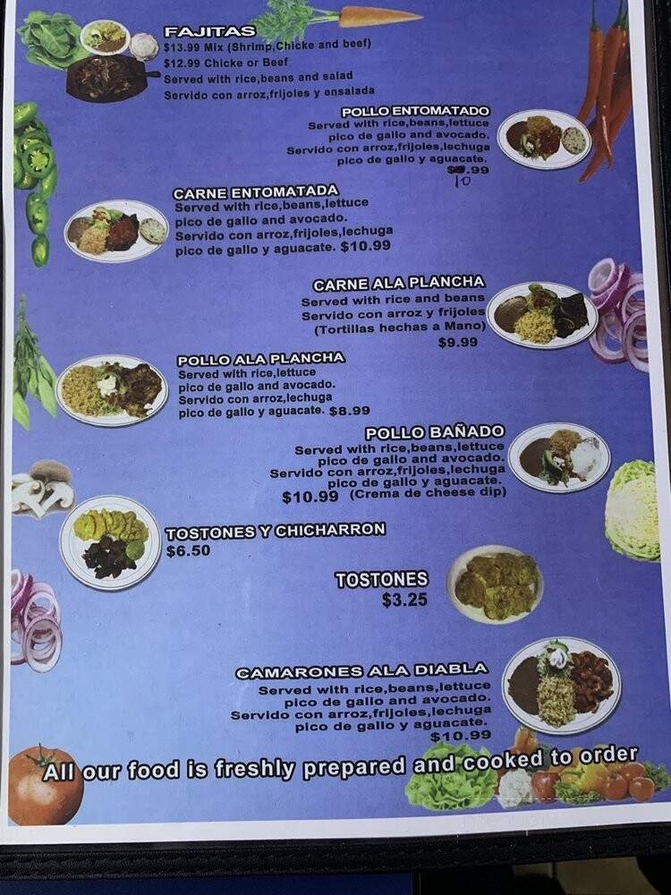Menu page 2