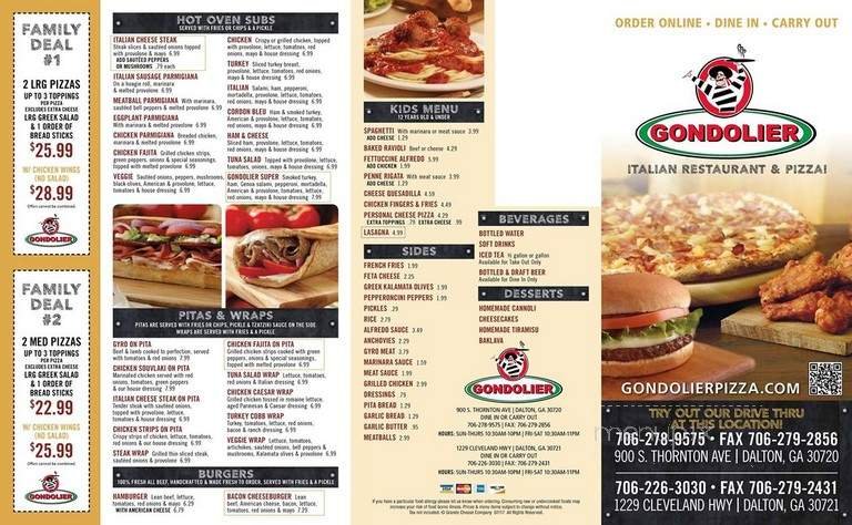 Menu page 2