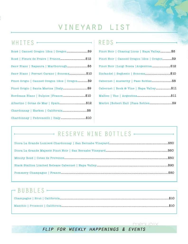 Menu page 6