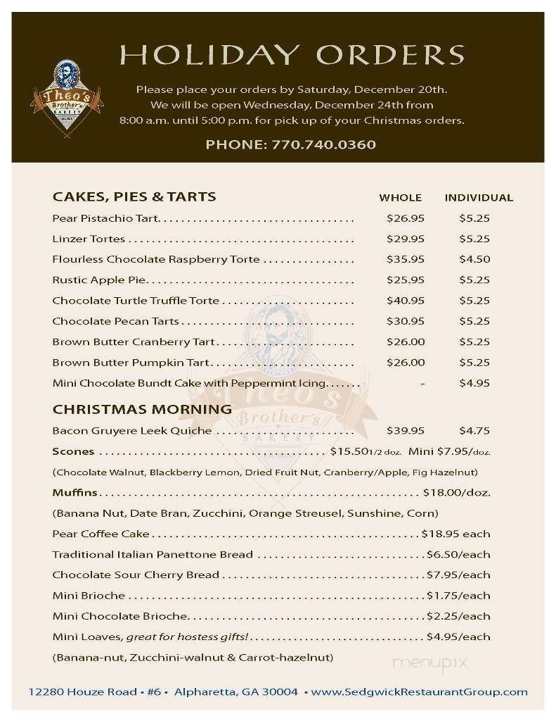 Menu page 3