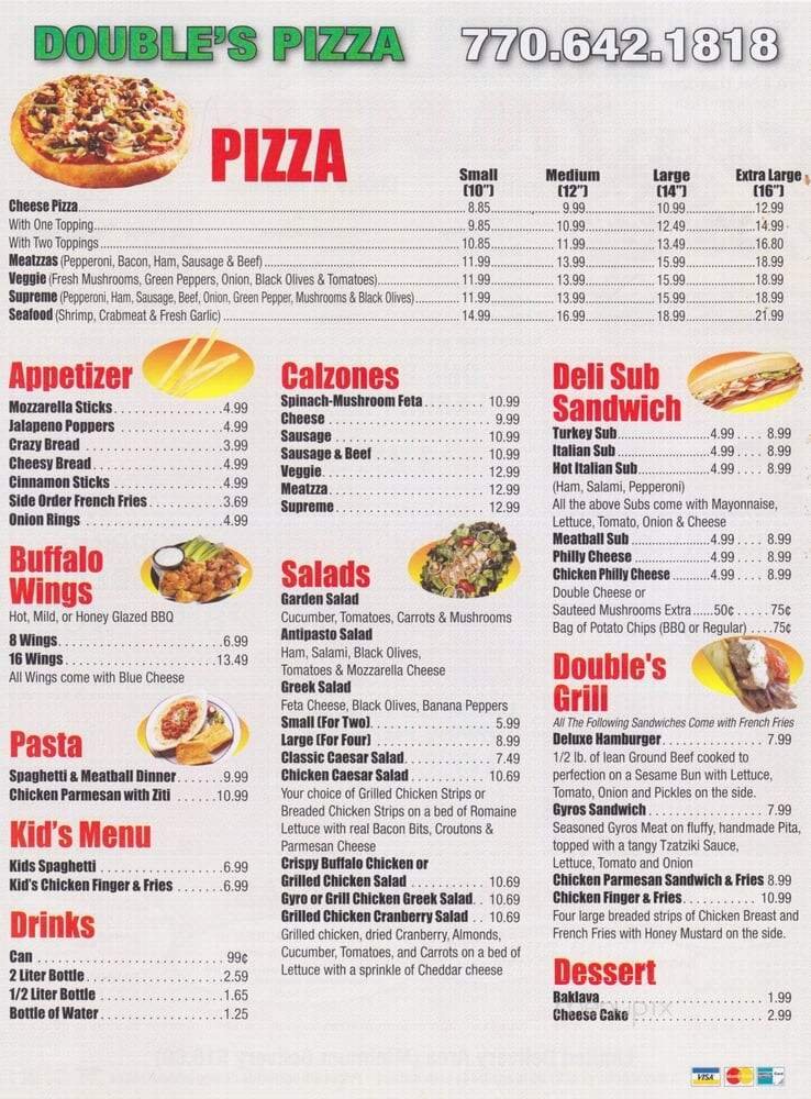 Menu page 2
