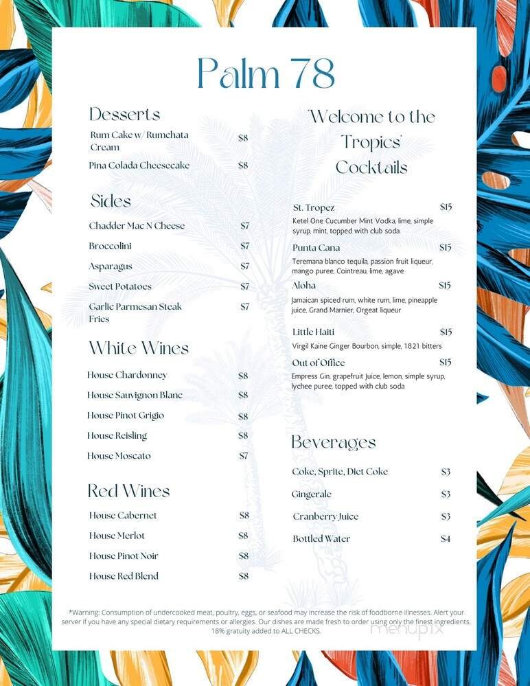 Menu page 2
