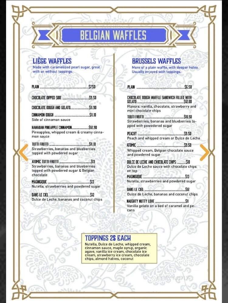 Menu page 2