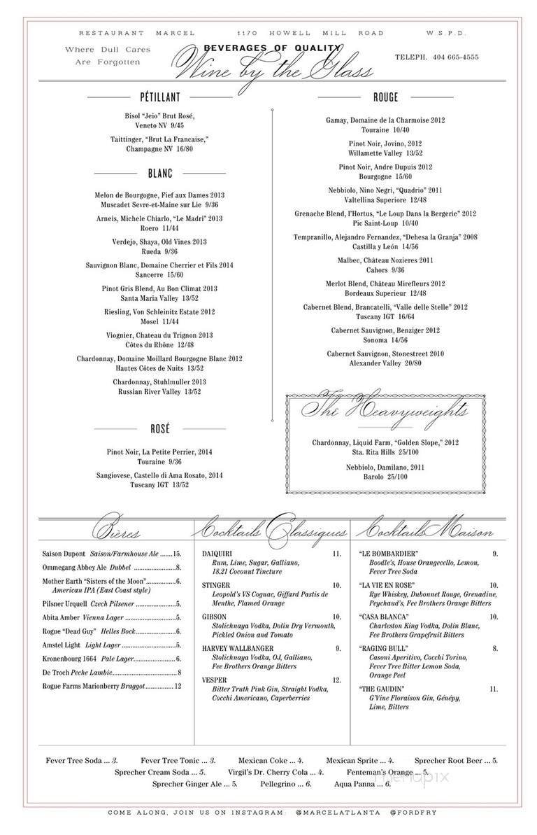 Menu page 2