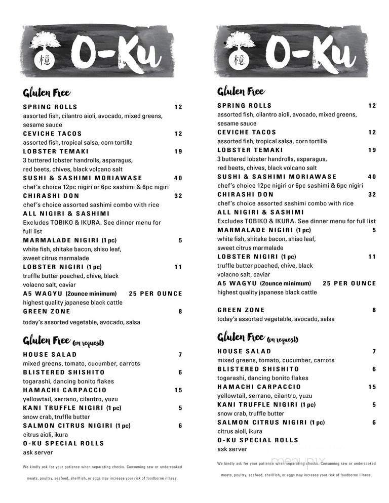 Menu page 3