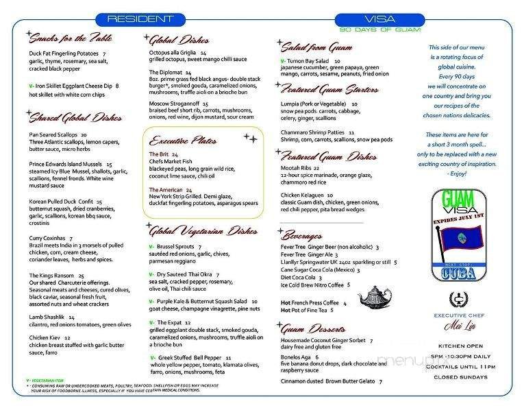 Menu page 3