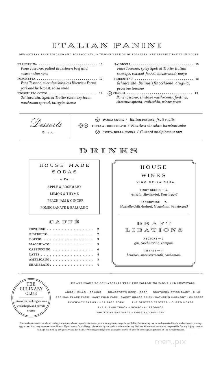 Menu page 2