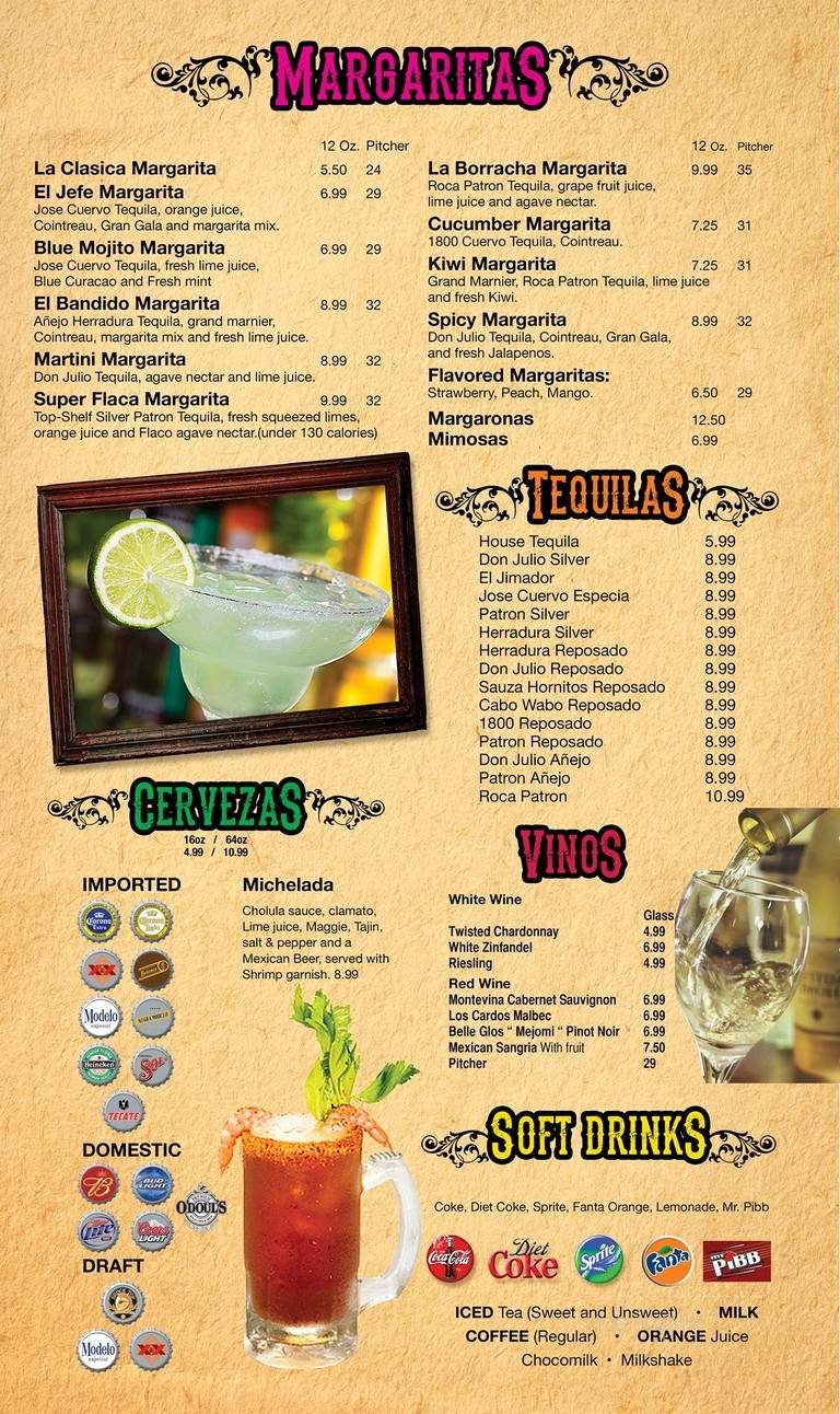 Menu page 2