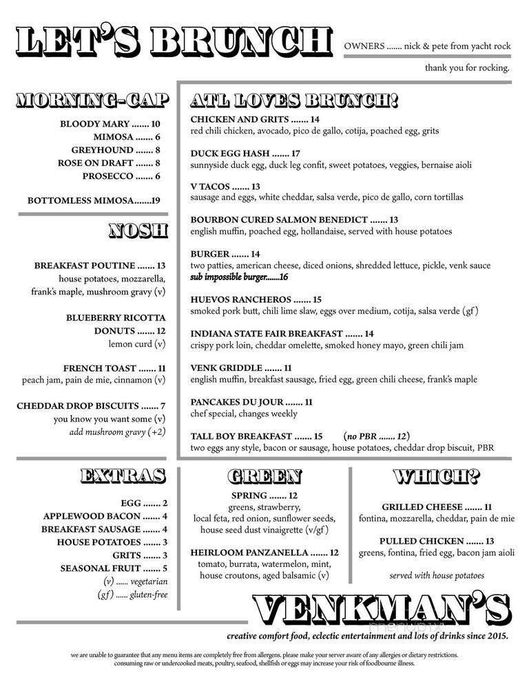 Menu page 2