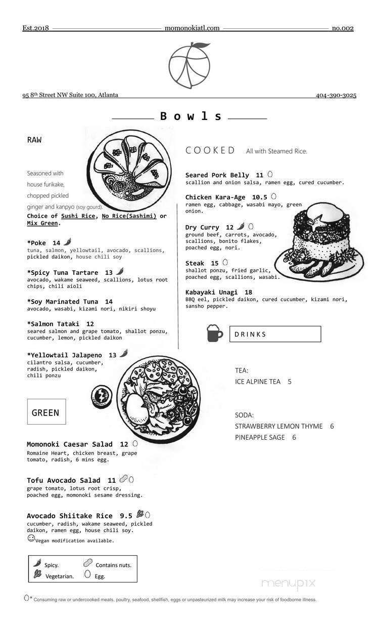Menu page 2