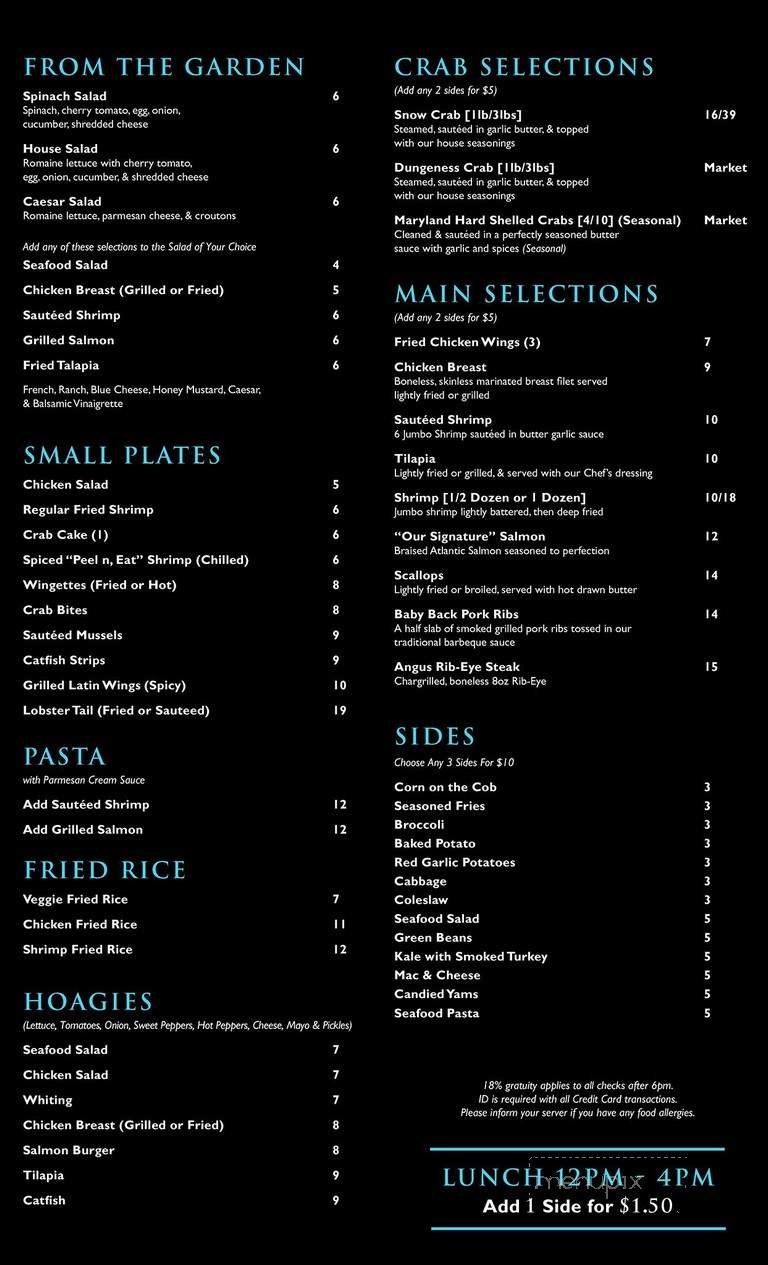 Menu page 2
