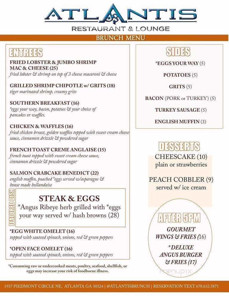 Menu page 2