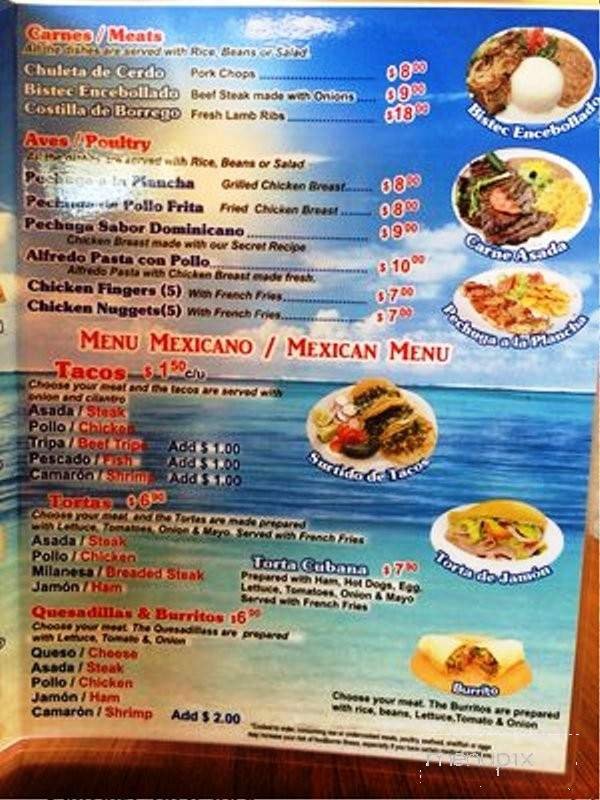 Menu page 3