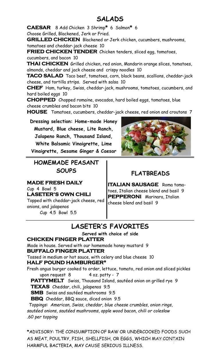 Menu page 2