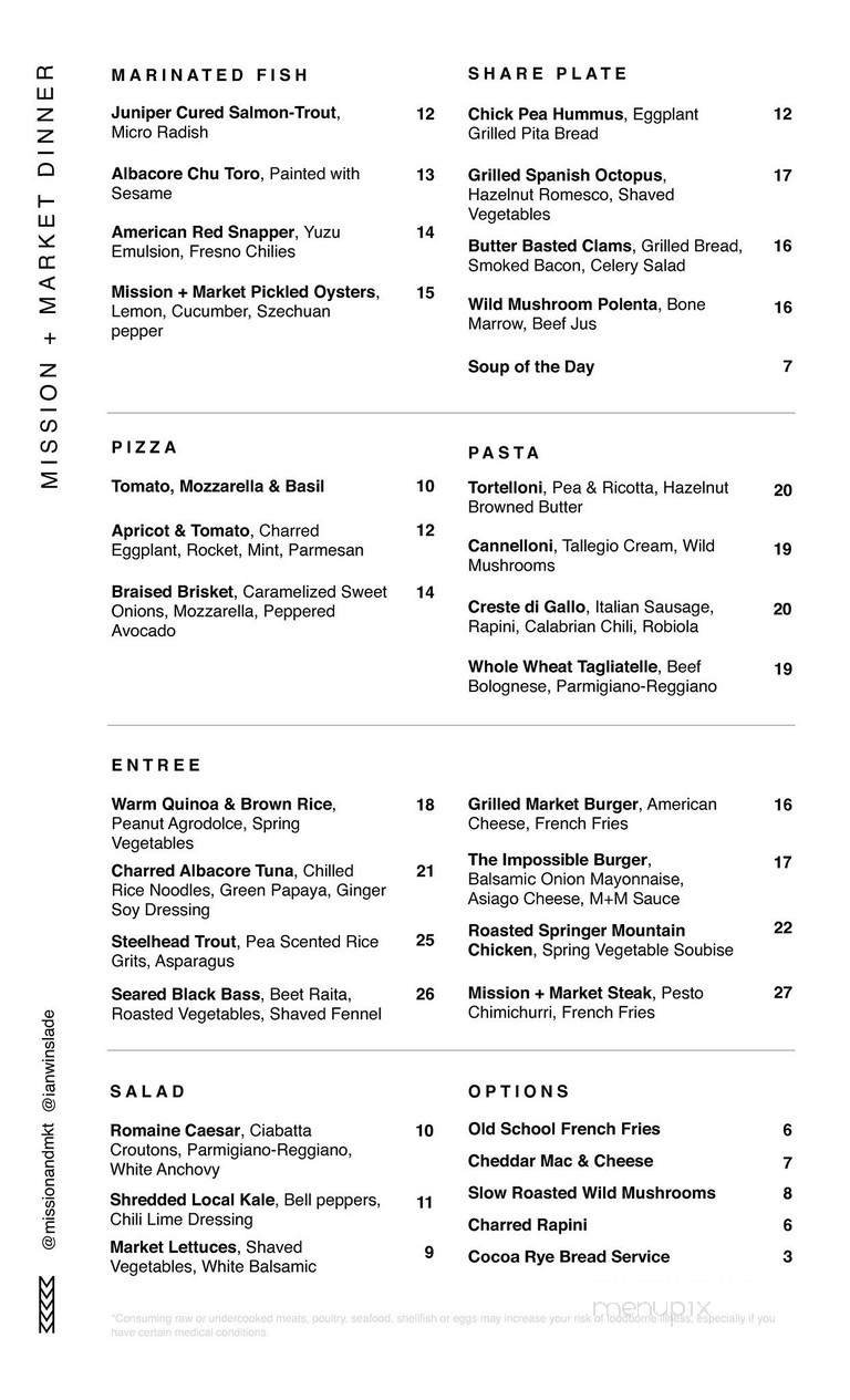 Menu page 2