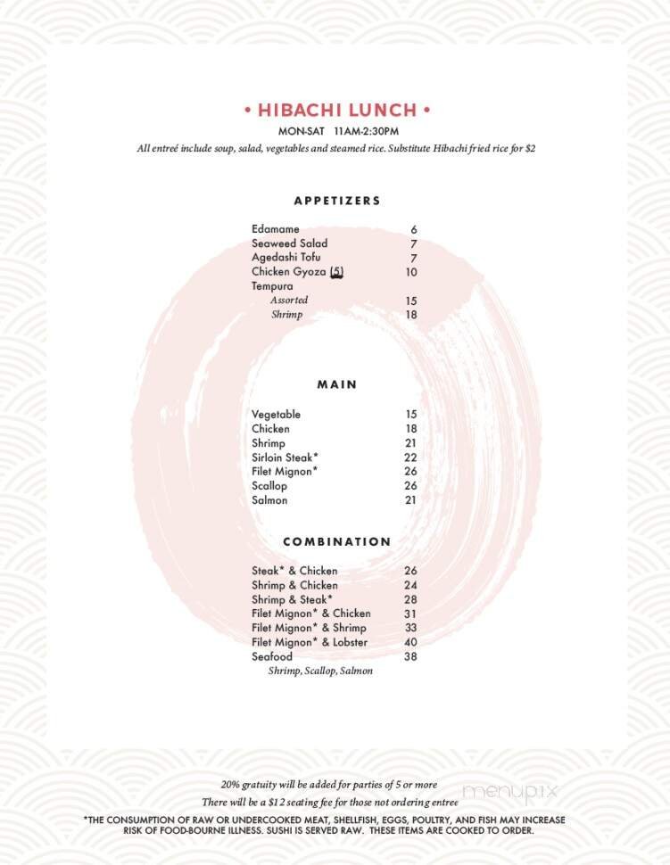 Menu page 2
