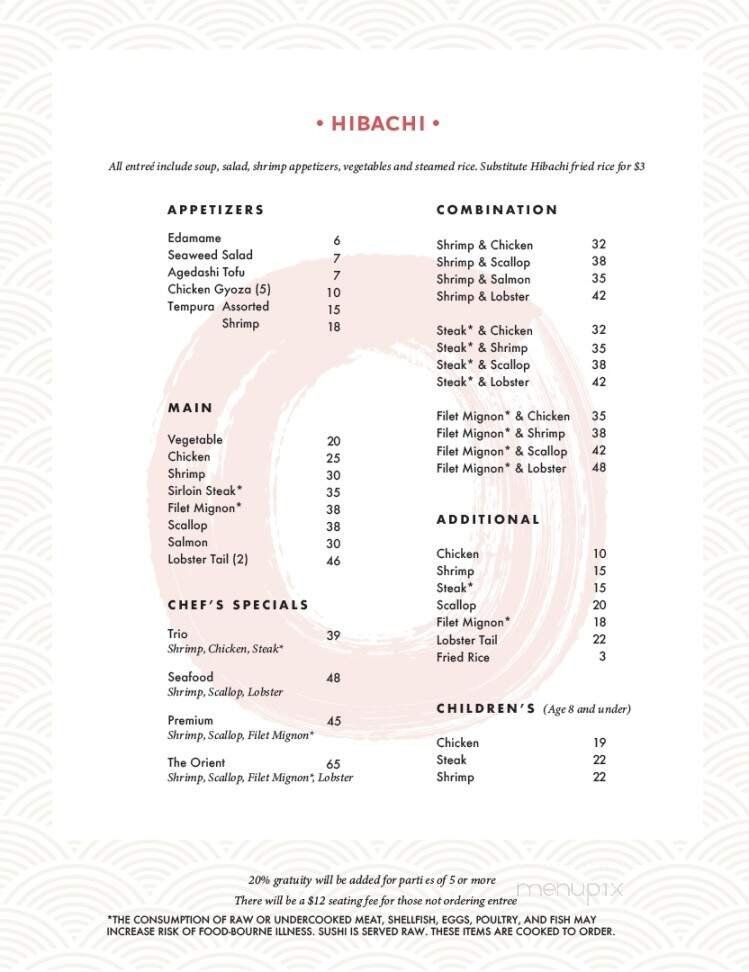 Menu page 7