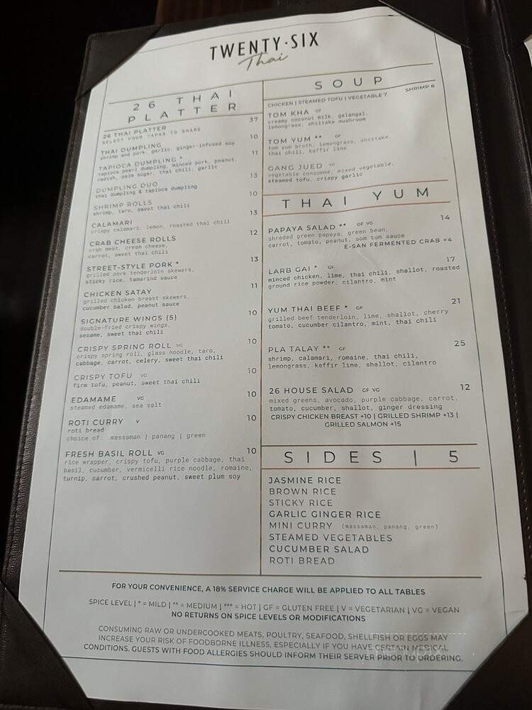 Menu page 2