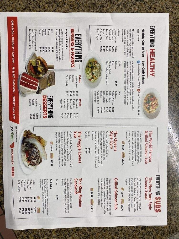 Menu page 2