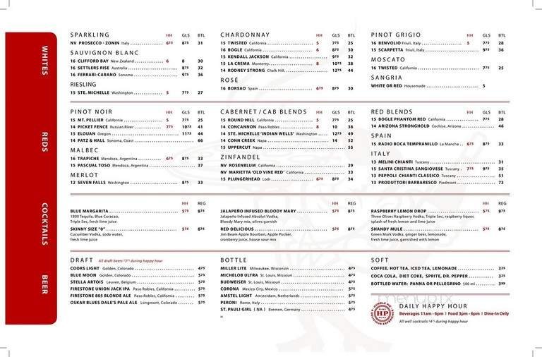 Menu page 2