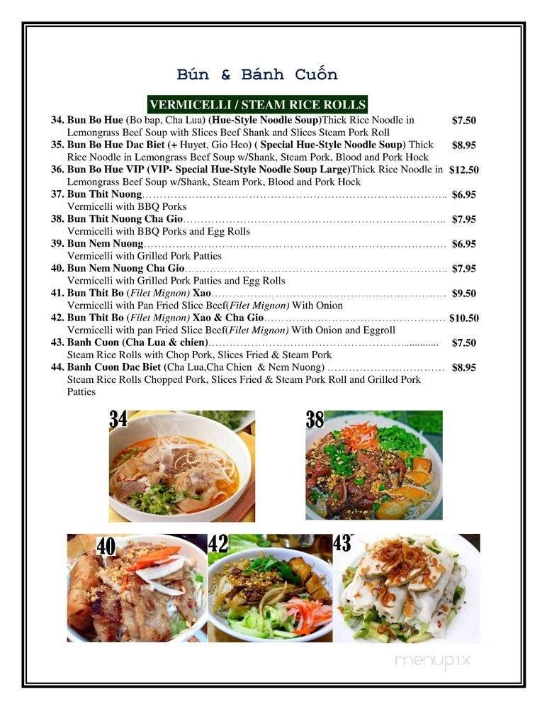 Menu page 5