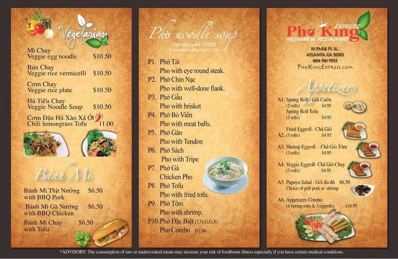 Menu page 2