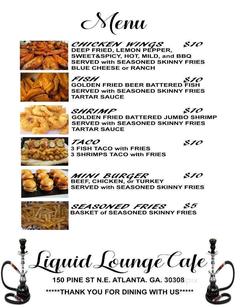 Menu page 1