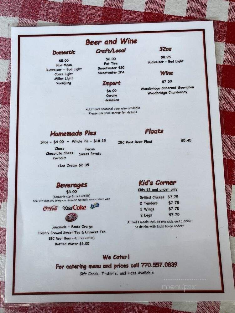 Menu page 7