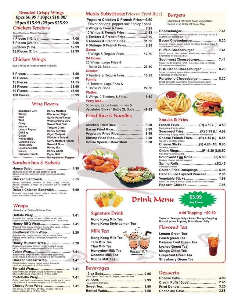 Menu page 5